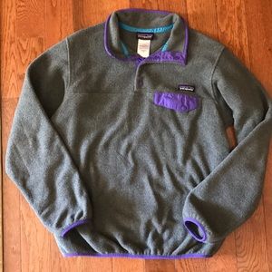 Patagonia 3/4 zip Synchilla jacket